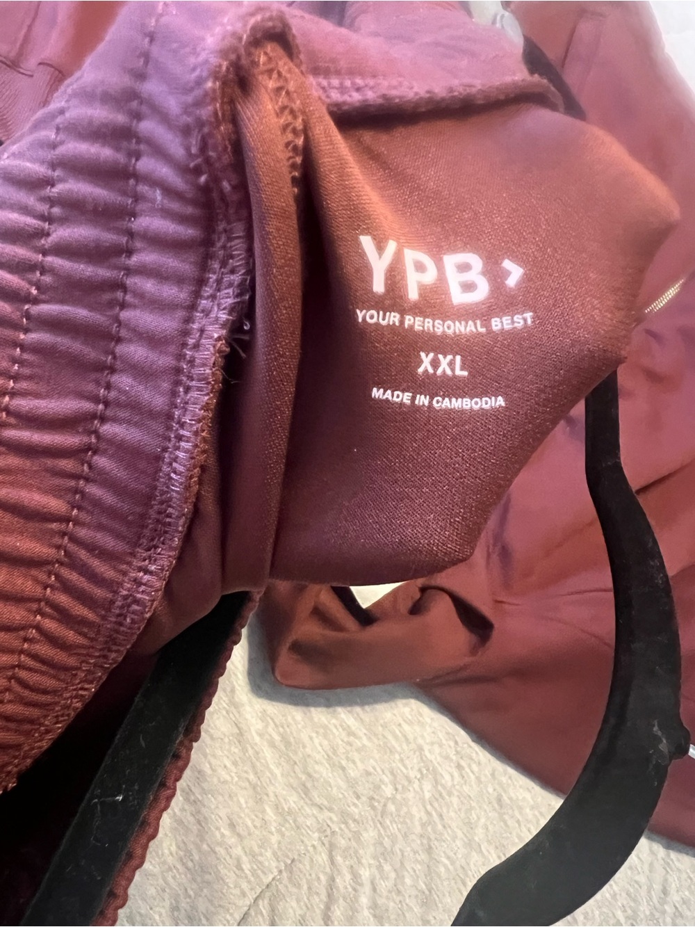 Abercrombie & Fitch YPB Maroon Zip Jacket and joggers | Women’s XXL - Picture 10 of 10